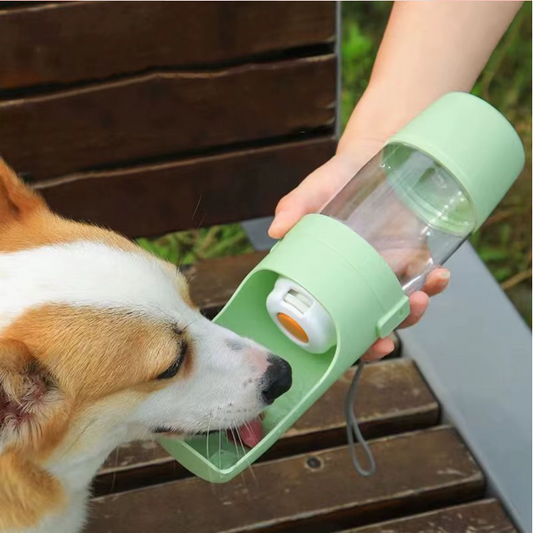 Portable Water and Food Bottle for Dogs