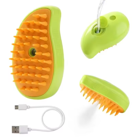 3-in-1 Steam Grooming Brush