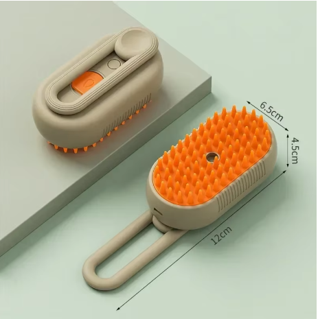 3-in-1 Steam Grooming Brush