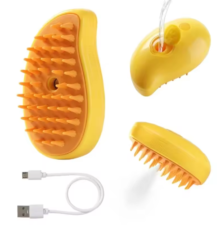 3-in-1 Steam Grooming Brush