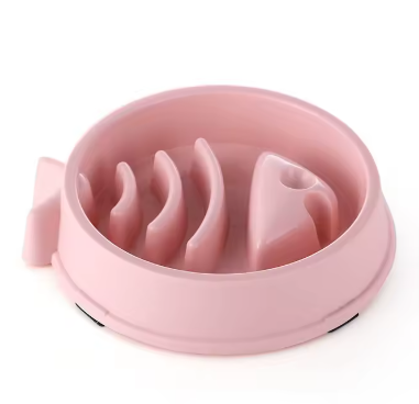 Anti-Choking Slow Feeder Bowl for Cats and Dogs