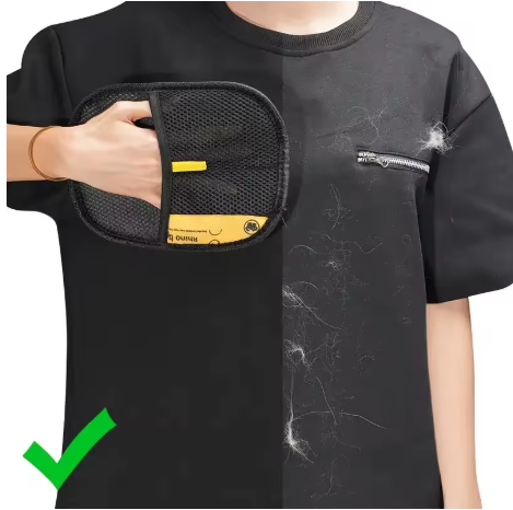 Reusable Pet Hair Removal Gloves (Set of 2)