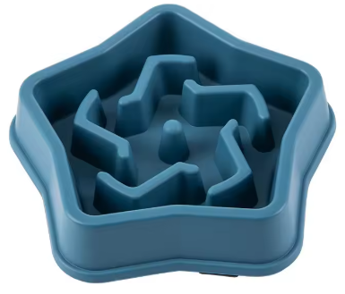 Anti-Choking Slow Feeder Bowl for Cats and Dogs