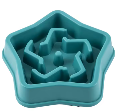 Anti-Choking Slow Feeder Bowl for Cats and Dogs