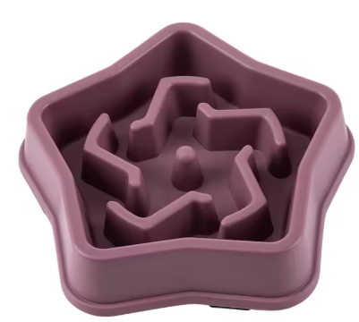 Anti-Choking Slow Feeder Bowl for Cats and Dogs